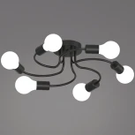 Потолочная люстра Reluce 01735-0.3-06 BK (220V)