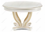 Стол Woodville Дорсет молочный / золото 483904