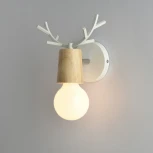 Бра с рожками Deer A Wood/White ImperiumLoft Deer01 (181041-26)