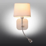 Бра на гибкой ножке для чтения Omnilux Monteluco OML-62601-02 (220V, выключатель)