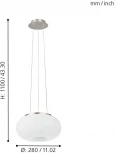 Подвесной светильник Eglo Optica 86813