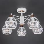 Потолочная люстра Eurosvet Lord 70075/5 белый (220V)