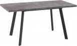 Стол МАМАДОМА Борг-140 Дымчатая керамика/черный