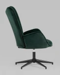 Кресло Stool Group Филадельфия велюр изумрудный ножка черная УТ000010439