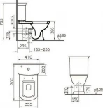 Унитаз-компакт VitrA Serenada 9722B003-7204