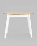 Стол Stool Group Rondo 100-135*100 дуб/белый УТ000005715