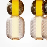 Потолочный светильник круглый Maytoni Drop MOD273CL-L60G3K (LED, 220V, шарики, круглые)