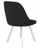Стул 266 поворотный, К21 черный, ножки белые Dikline 00-00062910
