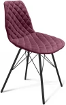 Стул SHT-ST29-С12/S37 ежевичное вино/черный муар от фабрики Sheffilton