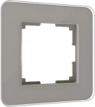Рамка на 1 пост Elite (дымчатый, стекло) Werkel W0012417 (a057874)