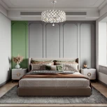 Потолочная люстра хрустальная на штанге Arte Milano Sorrento-7019 377019/8/300/570 CR (220V)