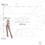 Подвесной светильник светодиодный Loft It Tape Light 10403/1400 SN