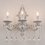 Бра Bohemia AL7801 AL7801B15/3/175 A WMN (220V, подвески, свеча)