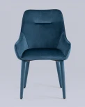 Стул Stool Group Диана сине-зеленый ножки велюр УТ000031284