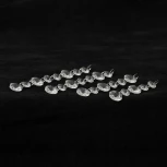 Потолочная люстра Lussole LSP-8893 (220V, хрусталь, круглые)