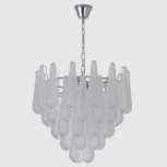 Подвесная люстра на цепи Crystal Lux FONTAIN SP10 CHROME (220V)