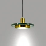 Подвесной светильник Lightera Croix LE129L-20GRB (LED, 220V, на проводе, круглые)