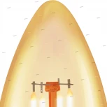 Лампочка светодиодная филаментная E14 4W 220V 320 lm 1700K Eglo Lm_led_e14 11698