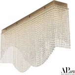 Потолочная люстра светодиодная APL LED Sicilia SH512.2.100.B.Ni.4000