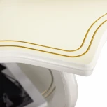 Стол журнальный Берже 1 слоновая кость от фабрики Mebelik