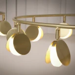 Подвесная люстра Mantra Shell 7357 (LED, 220V, подвески, на тросе)