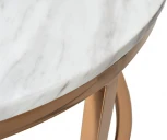 Журнальный стол Garda Decor 57EL-CT101А (Золото/Светло-серый)