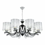 Подвесная люстра Arte Milano Florentia-6787 306787/8 Bk/Ni (220V, на цепи)