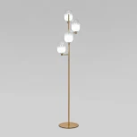 Торшер с выключателем Eurosvet Loona 01161/4 латунь (220V)