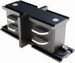 Коннектор прямой внутренний Trinity черный (трехфазный) Maytoni Technical TRA005CI-31B (220V)