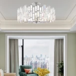 Потолочная люстра на штанге Arte Milano Sorrento-3209 373209/8/80/560 CR (220V, круглые)