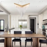 Подвесная люстра Eurofase QN-VIVIEN-P-L-BG (LED, 220V, на тросе)