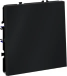 Перекрестный переключатель одноклавишный (графит) Voltum S70 VLS010507