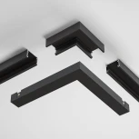 Угловой коннектор питания, черный Maytoni Accessories for tracks Basity TRA172CPC-1B (48V)