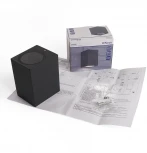 Архитектурная подсветка Feron Бостон 48325 DH050,на стену, GU10 черный (220V, IP65)