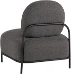 Кресло Stool Group Стоун ткань букле тёмно-серый УТ000036911