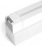 Светодиодный светильник трековый однофазный Feron AL120 48568 40W 4000K белый (220V)