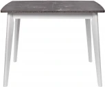 Стол Bradex Home Oslo раскладной 120-160x80x76см, Мрамор Сиена, белый (RF 0585)