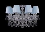 Подвесная люстра Bohemia 1413 1413/8/200/Ni/Balls/SH4 (220V, хрусталь, на цепи)