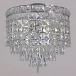 Потолочная люстра на штанге хрустальная Reluce 90188-0.3-06 CR (220V)