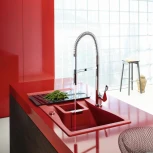 Смеситель Axor Citterio Semi-Pro 39840000 для кухонной мойки, хром