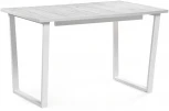 Стол раскладной Notta Лота Лофт 120 25 мм юта / белый матовый 489662
