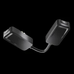 Коннектор питания угловой Radity встраиваемый черный (магнитный) Maytoni Technical TRA084CPC-B-12