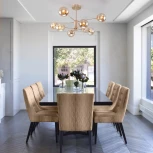 Потолочная люстра на штанге Eurosvet Ascot 30166/8 золото (220V)