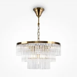 Подвесная люстра каскадная Maytoni Colonne MOD093PL-09BS (220V, на цепи)