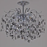 Потолочная люстра хрустальная на штанге Reluce 02387-0.3-5+2 CR (220V)