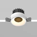 Встраиваемый светильник под гипсокартон Maytoni Round DL058-12W2.7K-TRS-W (LED, 220V, круглые)