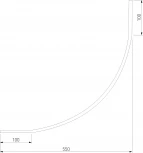Шинопровод магнитный накладной Elektrostandard Mini Magnetic 85182/00 (черный) Ø900 мм (24V)