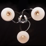 Потолочная люстра Eurosvet 9654 9654/3 хром/венге (220V, шарики)