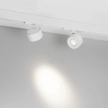 Трековый светильник магнитный MAG-ORIENT-POINT-R80-12W Day4000-MIX (WH, 18 deg, 48V, TUYA Zigbee) (Arlight, IP20 Металл) 048407 (LED, управление смартфоном, умный дом - Tuya Smart)