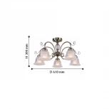 Потолочная люстра F-Promo Vetus 2194-5U